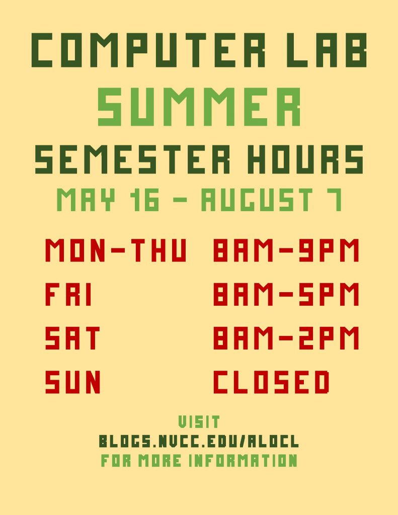 OCL Summer Hours