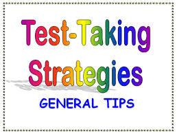 Test taking strategies
