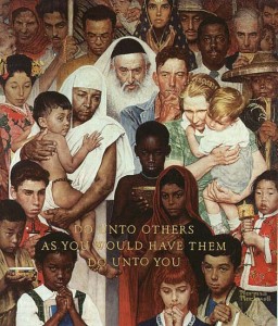 by Norman Rockwell