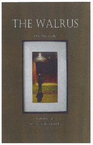 Cover, The Walrus, Volume 9, 2012