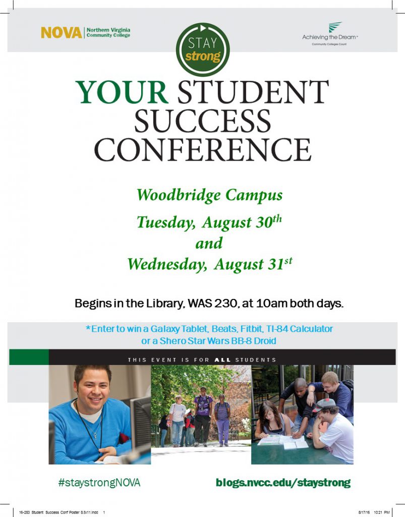 Aug16-283 Student Success Conf Poster 8 5x11sample3