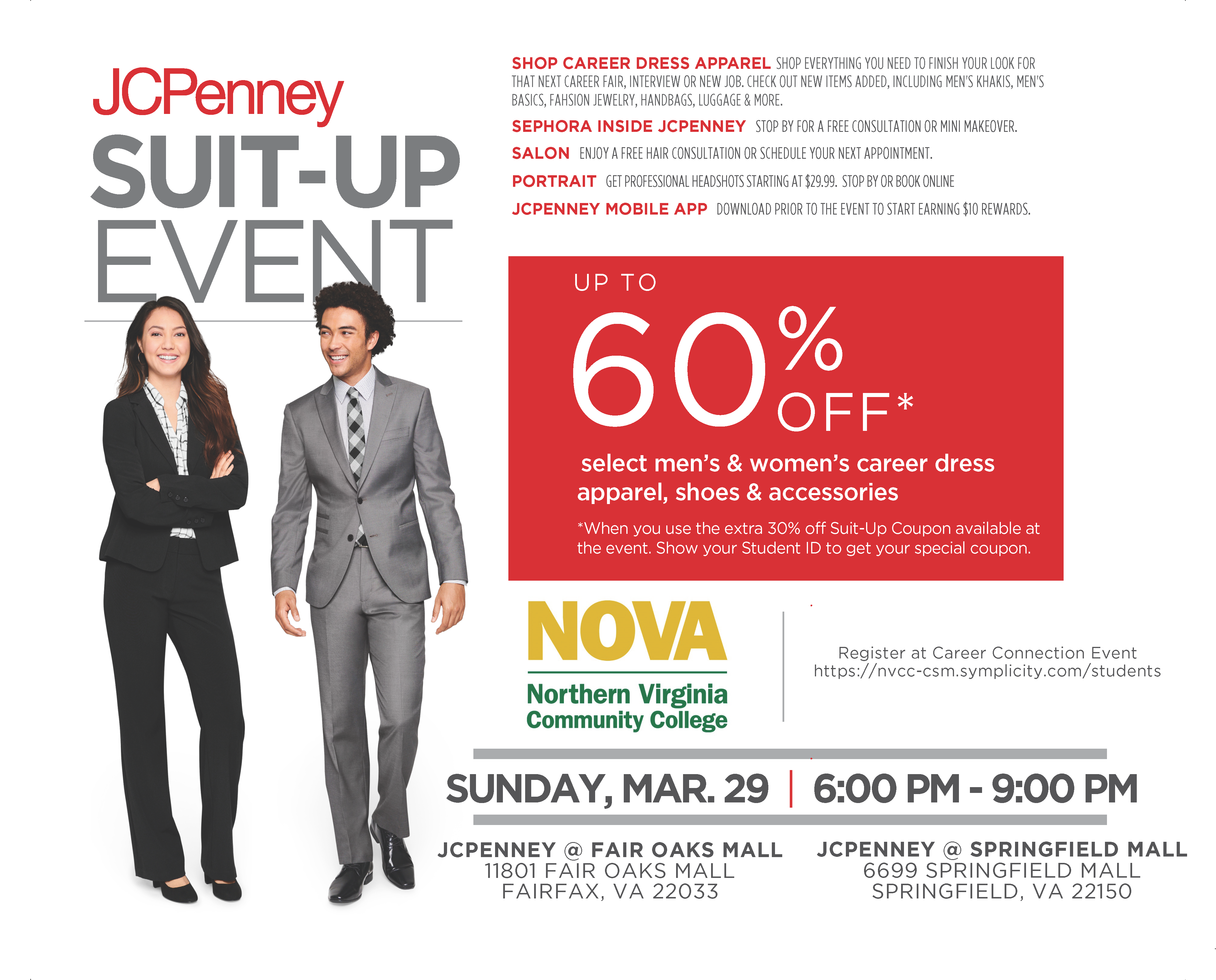 JCPenny Suit-Up Event