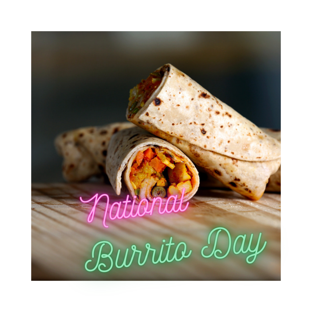 National Burrito Day Alexandria Library