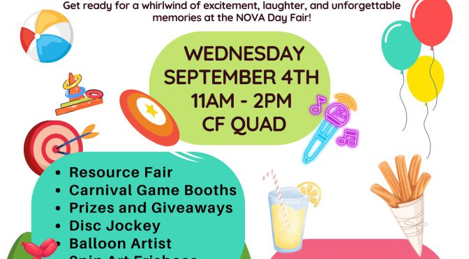 This Wednesday: Annandale NOVA Day. Sept 4th 11am- 2pm