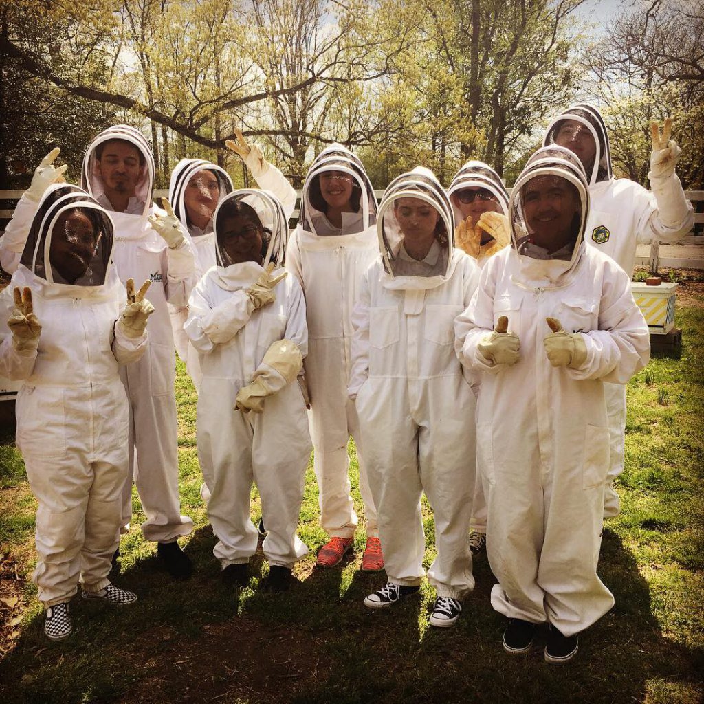 GMU Apiary Spring 2018 | Dr. Christine Bozarth