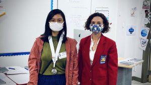  Arienbelle Aguila (with Skills USA Executive Director Chelle Travis) – finished 1st and 2nd in the SkillsUSA VA Leadership Conference