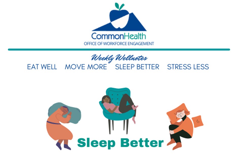 CommonHealth Logo, Sleep Better