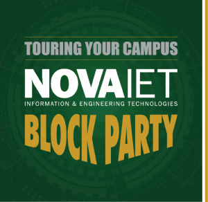 NOVA IET Block Party. Touring Your Campus