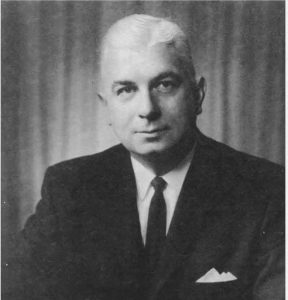 Portrait of Virginia Gov. Albertis Harrison, 59th Governor of Va., 1962-1966