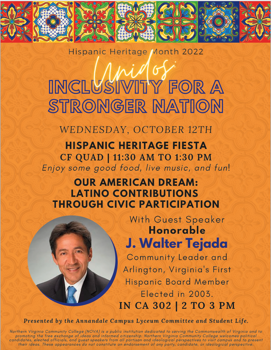 If you need assistance accessing this flyer or you need accommodations for this event, please contact Connie Robinson, cmrobinson@nvcc.edu