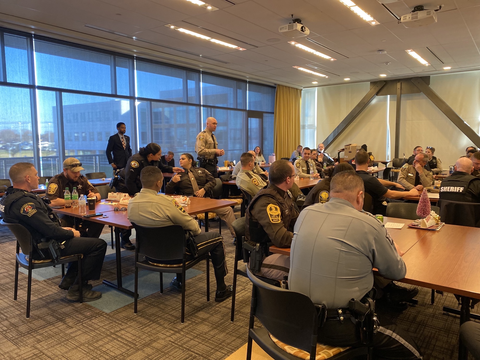 Officers at the Dec. 2022 DARE training