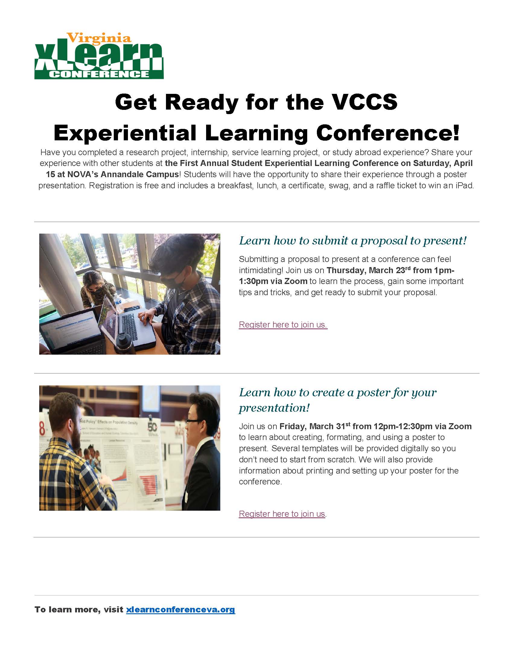 If you have trouble accessing the flyer, please contact Kristy Balbuena, K Balbuena at nvcc dot edu.