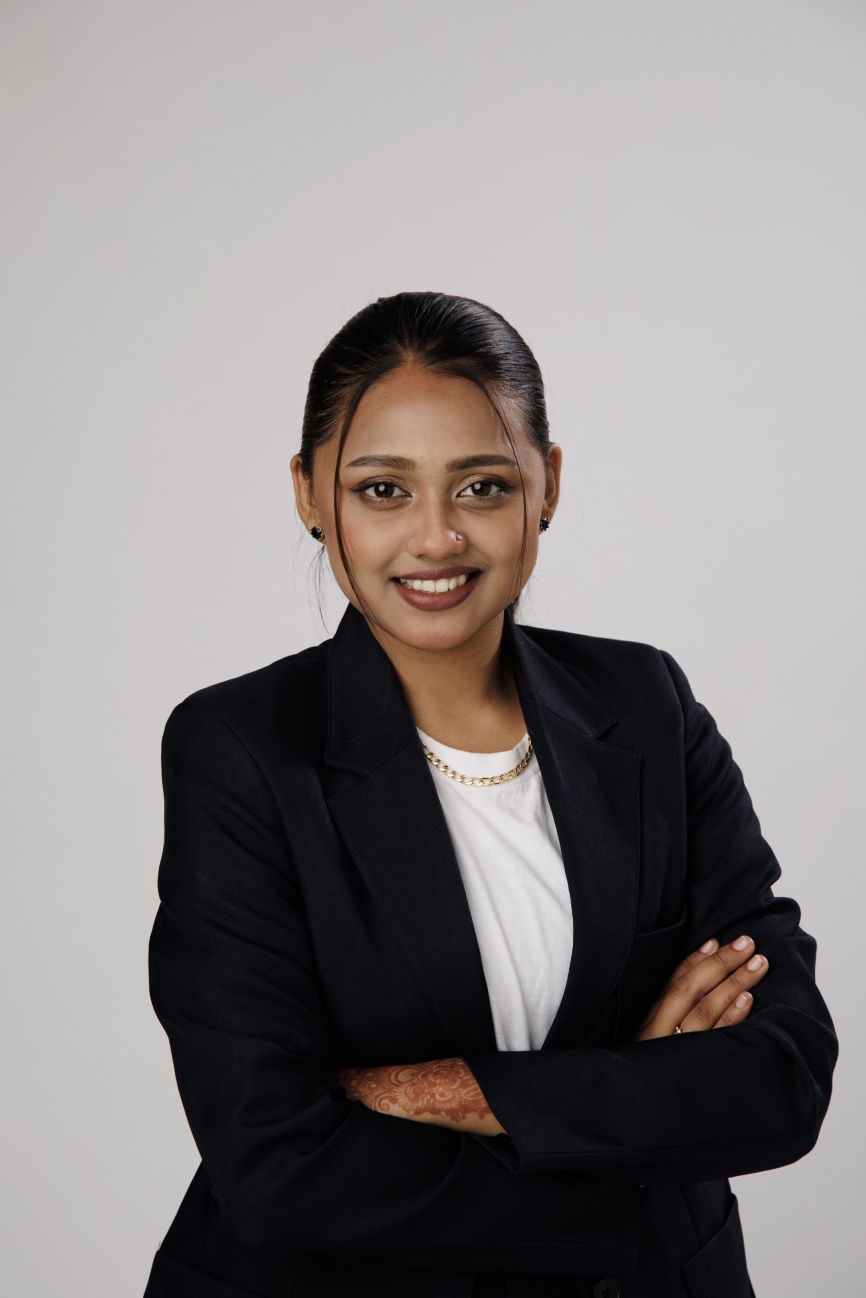 Professional portrait of Juthi Syeda.
