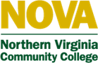 NOVA Logo: Yellow NOVA above a horizontal line and green text: Northern Virginia Community College