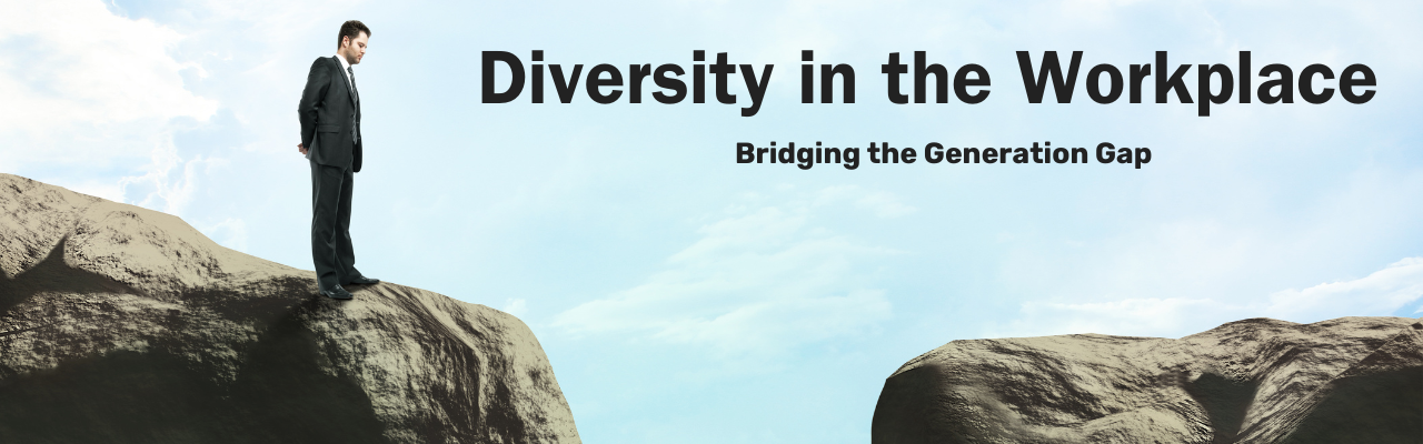Man in business suit stands on the edge of a cliff trying to get the courage to jump across the chasm